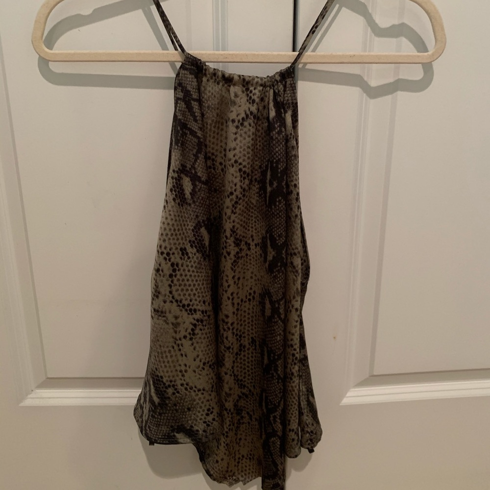 Fabrik Snakeskin Top